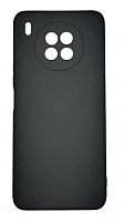 Чехол для Huawei Honor 50 Lite Silicon Case, черный от интернет магазина z-market.by