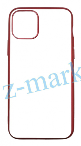 Чехол для iPhone 11 Pro, Stylish Case с цветной рамкой, красный в Гомеле, Минске, Могилеве, Витебске.