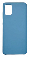 Чехол для Samsung A51, A515, M40S, Silicon Case синий от интернет магазина z-market.by