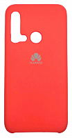 Чехол для Huawei P20 Lite 2019, Nova 5i Silicon Case, красный от интернет магазина z-market.by