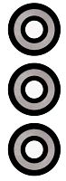 Стекло камеры для Tecno Spark 10C (KI5m) (комплект 3 шт.) Черный. от интернет магазина z-market.by