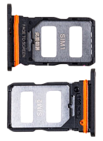 Держатель SIM для Xiaomi Poco X5 Pro 5G (22101320G) Черный. от интернет магазина z-market.by