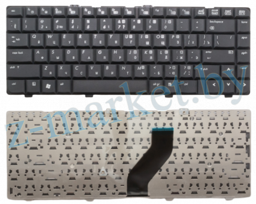 Клавиатура HP DV6000 DV6100 DV6200 Черная в Гомеле, Минске, Могилеве, Витебске.