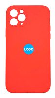 Чехол для iPhone 11 Pro Silicon Case цвет 5 (красный) с закрытой камерой и низом от интернет магазина z-market.by