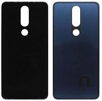 Задняя крышка для Nokia 5.1 Plus (TA-1105) Черный. от интернет магазина z-market.by