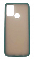 Чехол для Huawei Honor 9A матовый с цветной рамкой, зеленый от интернет магазина z-market.by