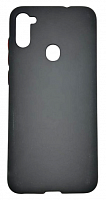 Чехол для Samsung A11, A115F, M11, M115F силиконовый черный, TPU Matte case  от интернет магазина z-market.by