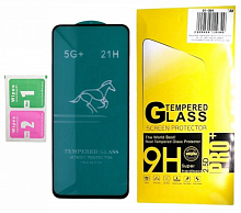 Защитное стекло для Xiaomi Poco X3, X3 Pro, Mi 10i, Mi 10T Lite с черной рамкой от интернет магазина z-market.by