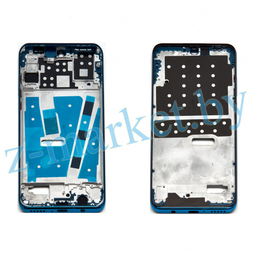 Рамка дисплея для Huawei P30 Lite (MAR-LX1M) (24MP) Синий (возможен дефект ЛКП). в Гомеле, Минске, Могилеве, Витебске.
