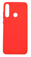 Чехол для Huawei Y6P Button, матовый, красный от интернет магазина z-market.by