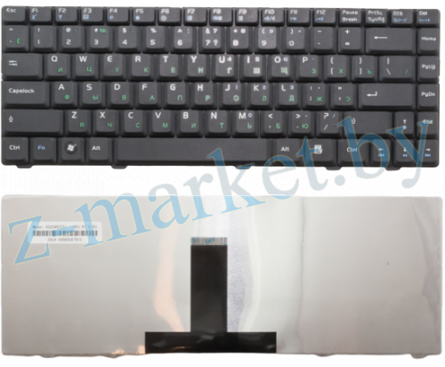Клавиатура Asus F80 X80L X80LE черная в Гомеле, Минске, Могилеве, Витебске.