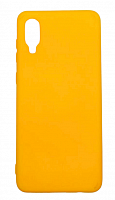 Чехол для Samsung A02, A022, M02 силиконовый желтый, TPU Matte case от интернет магазина z-market.by