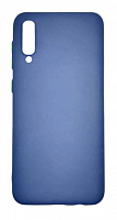 Чехол для Samsung A50, A505, A50S, A507, A30S, A307, силиконовый синий, TPU Matte case  от интернет магазина z-market.by