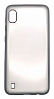 Чехол для Samsung A10, A105F, M10, M105F Stylish Case с цветной рамкой черный от интернет магазина z-market.by