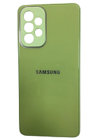 Чехол для Samsung A73 (A736B), Glass Original, с закрытой камерой и низом, фисташковый от интернет магазина z-market.by