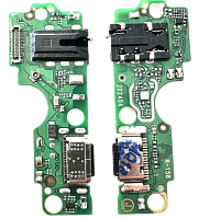 Шлейф для Infinix Smart 8 Pro (X6525B) плата на системный разъем/разъем гарнитуры/микрофон. от интернет магазина z-market.by