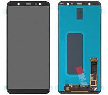 Модуль для Samsung J810, J810F (J8 2018), OLED (дисплей с тачскрином), черный от интернет магазина z-market.by