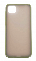 Чехол для Huawei Y5P 2020, Honor 9S матовый с цветной рамкой, хакки от интернет магазина z-market.by