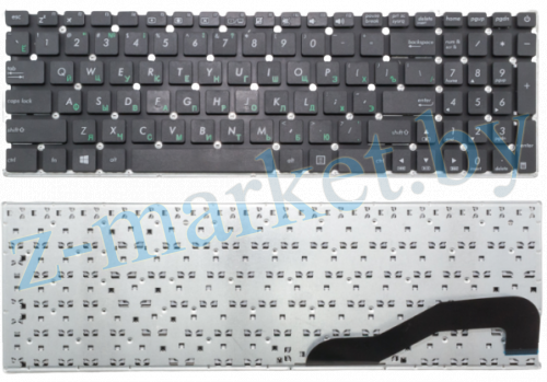 Клавиатура Asus K540, R540, X540 черная в Гомеле, Минске, Могилеве, Витебске.