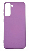 Чехол для Samsung Galaxy S21, G991 силиконовый фиолетовый, TPU Matte Case от интернет магазина z-market.by