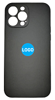 Чехол для iPhone 13 Pro Max Silicon Case цвет 7 (черный) с закрытой камерой и низом от интернет магазина z-market.by